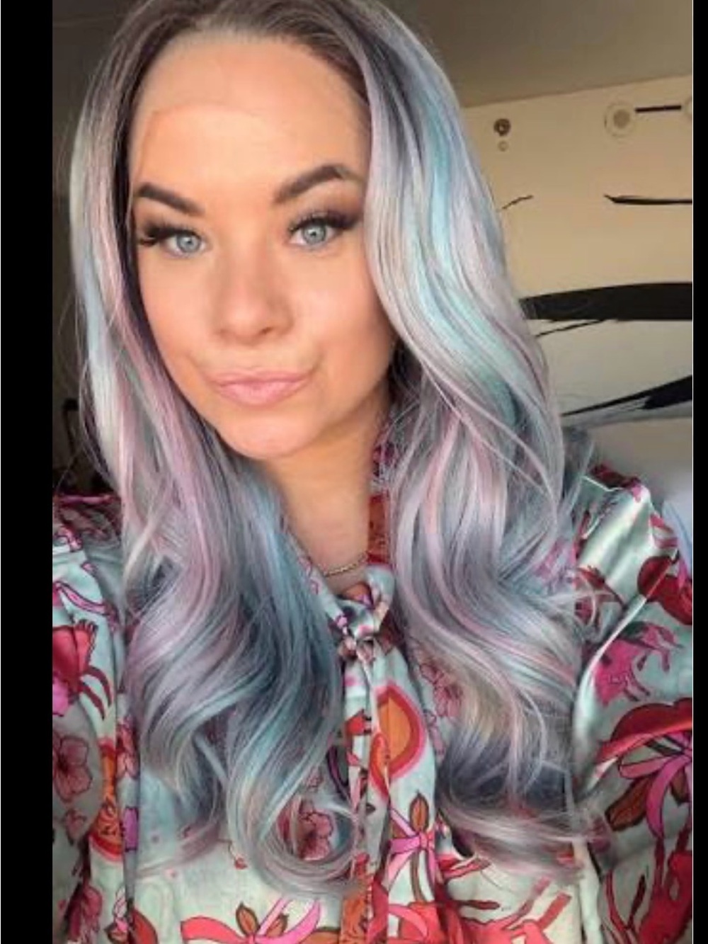Austin 2.0.  Pastel Lavender, pink, teal & Baby Blue. Chelsey Smith Crown